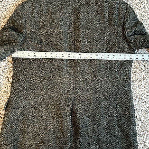 Classic Vintage Men’s Brown Wool/Alpaca Tweed Academia Preppy Blazer Sz 40S - Picture 12 of 13